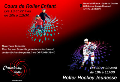 Lire la suite à propos de l’article Passez vos vacances de Pâques sur les rollers